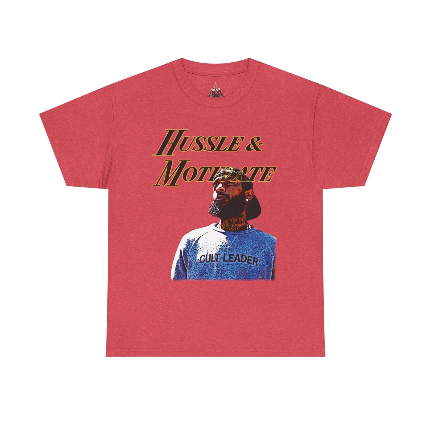 Hussle & Motivate- Unisex Heavy Cotton Tee - Kings Origin Apparel