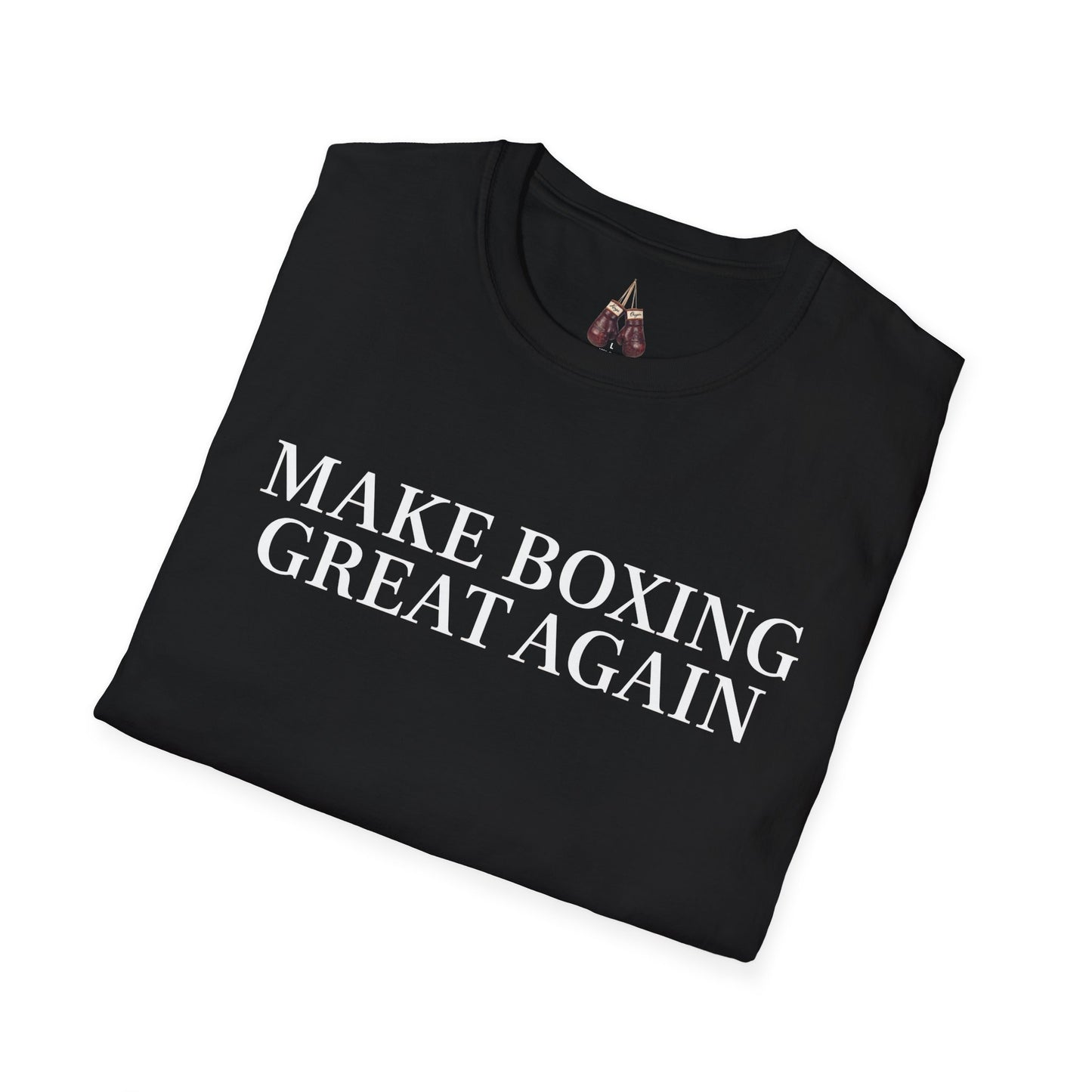 Make Boxing Great Enthusiast T-Shirt | Make Boxing Great Again Tee, Sports Shirt, Gym Top, Gift for Boxers, Boxing Fan Apparel - Kings Origin Apparel