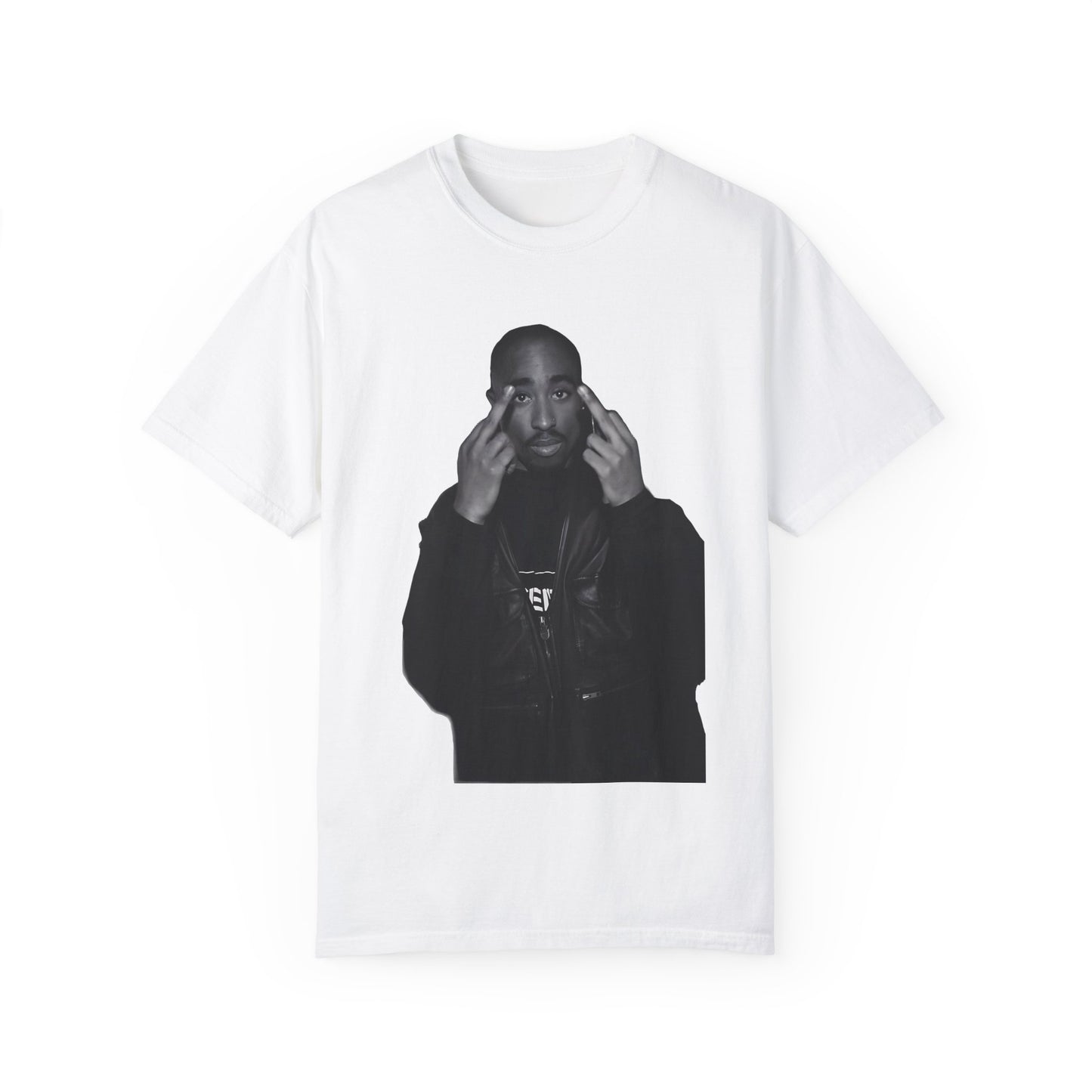 Tupac PAC- Unisex Garment-Dyed Heavyweight T-shirt - Kings Origin Apparel