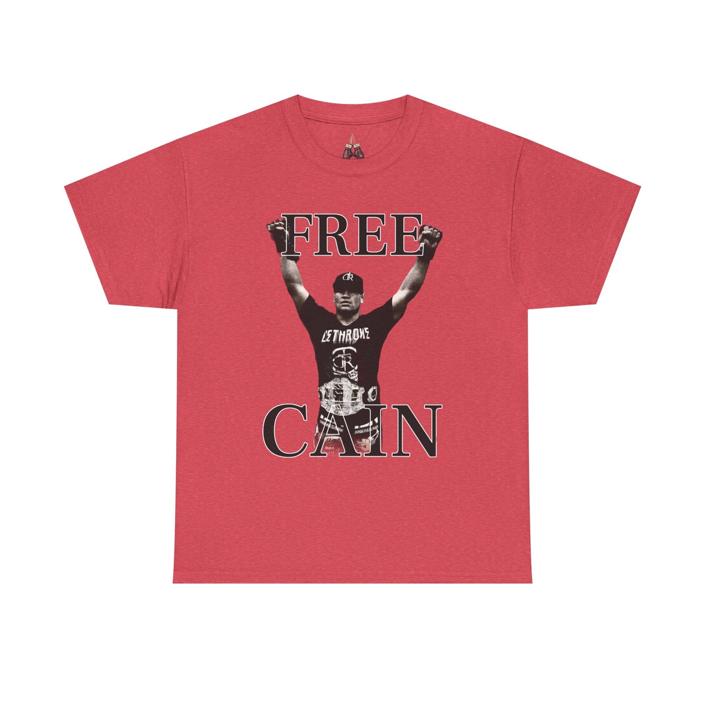 Free Cain V Graphic Tee - Unisex Heavy Cotton Shirt, Casual Wear, Streetwear, Gift for Activists, Statement Tee, Trendy Apparel - Kings Origin Apparel