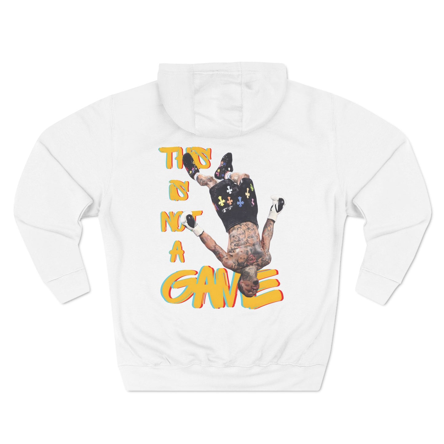 Gervonta Tank Davis- Not a Game Three-Panel Fleece Hoodie - Kings Origin Apparel
