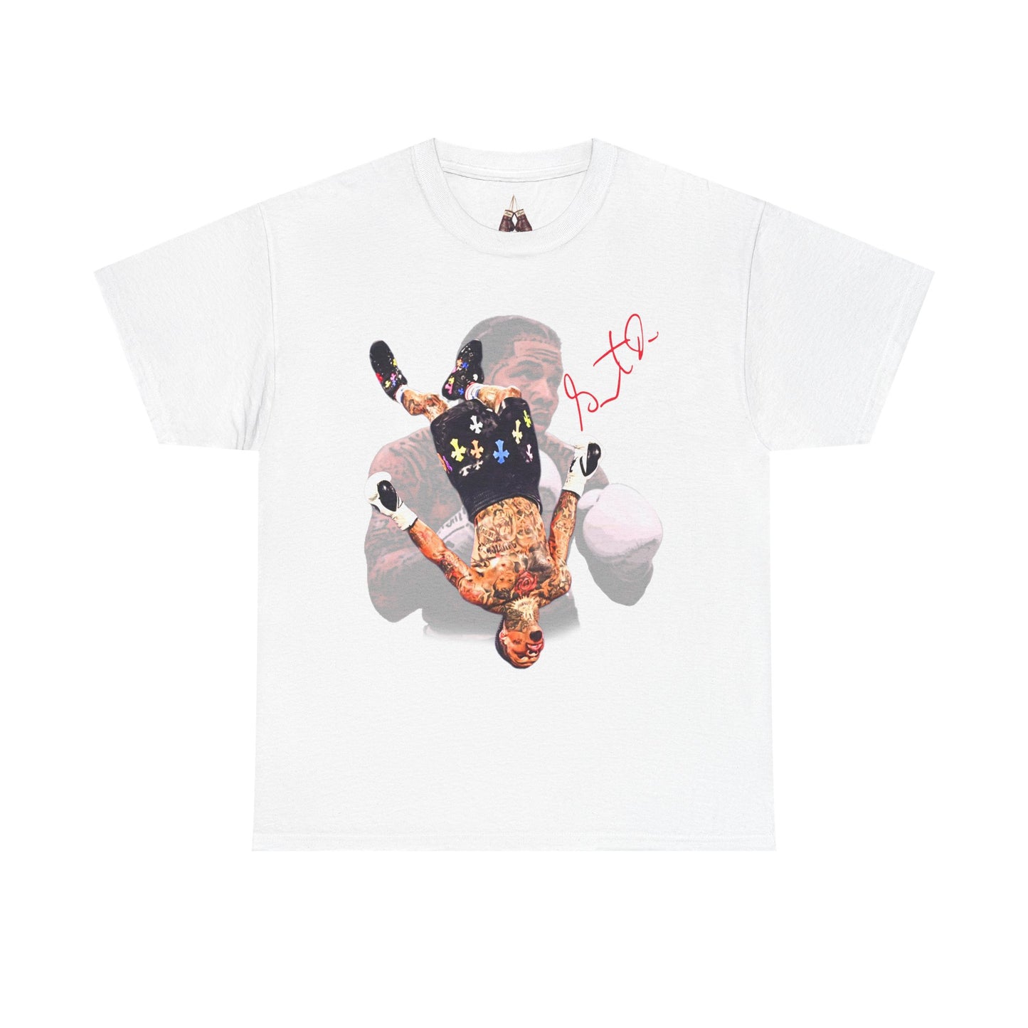 Gervonta Tank Davis Boxing Graphic Tee with Bold Design - Unisex Heavyweight Cotton T-shirt - Kings Origin Apparel