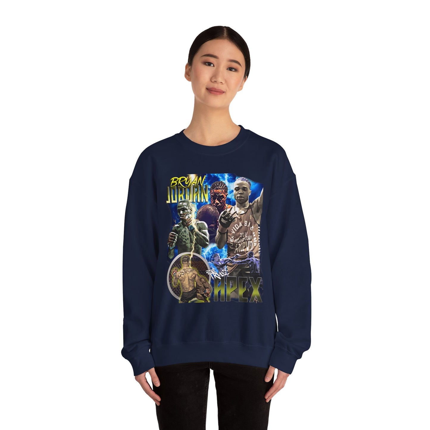 Bryan Jordan Bootleg Graphic MMA Sweatshirt