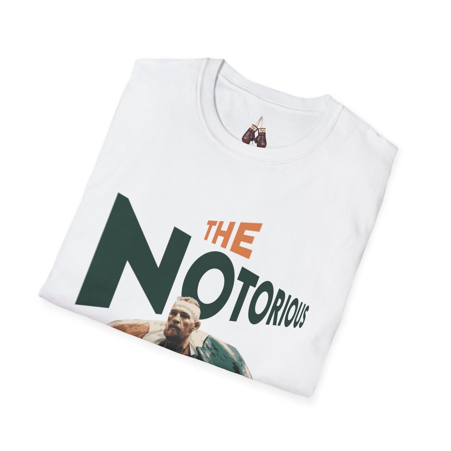Notorious Conor McGregor MMA Unisex Softstyle T-Shirt, Athletic Wear, Sports Fan Apparel, Gift for Fighters, Casual Graphic Tee - Kings Origin Apparel