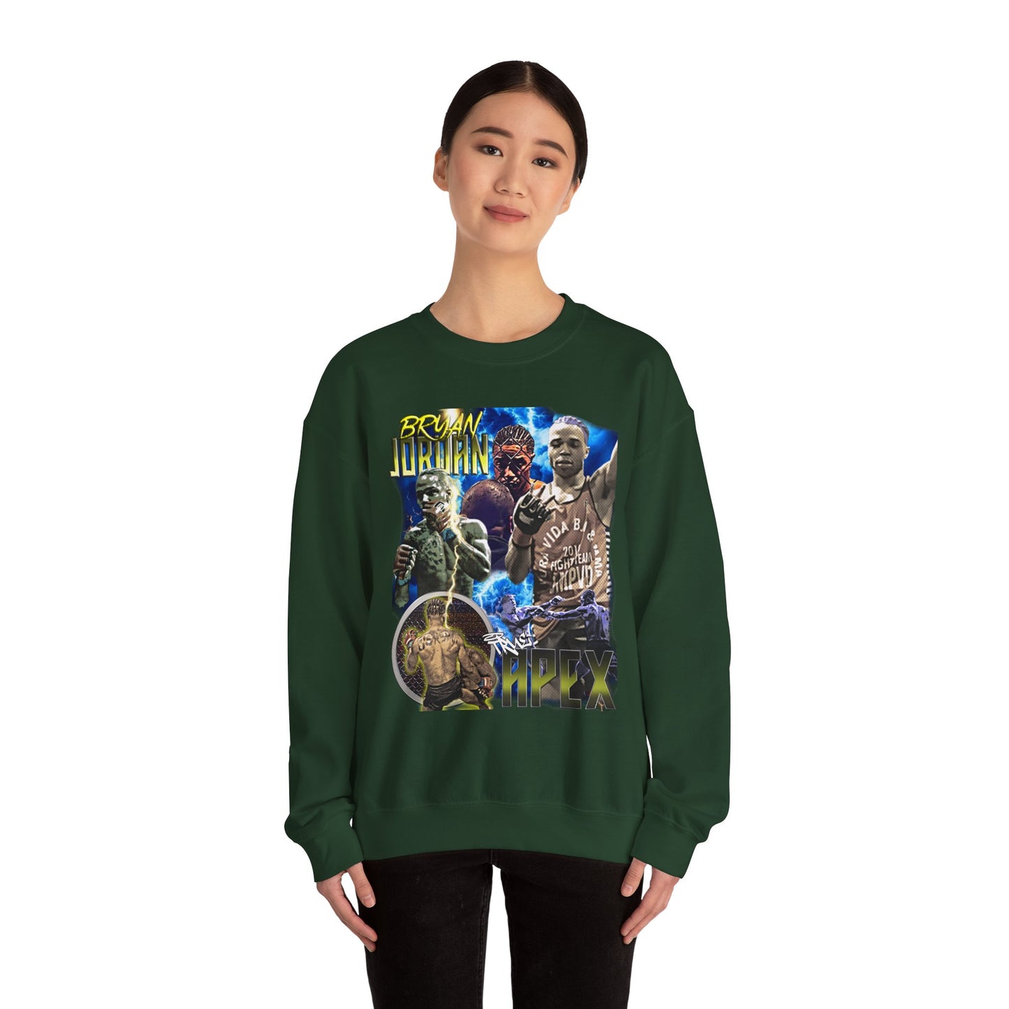 Bryan Jordan Bootleg Graphic MMA Sweatshirt