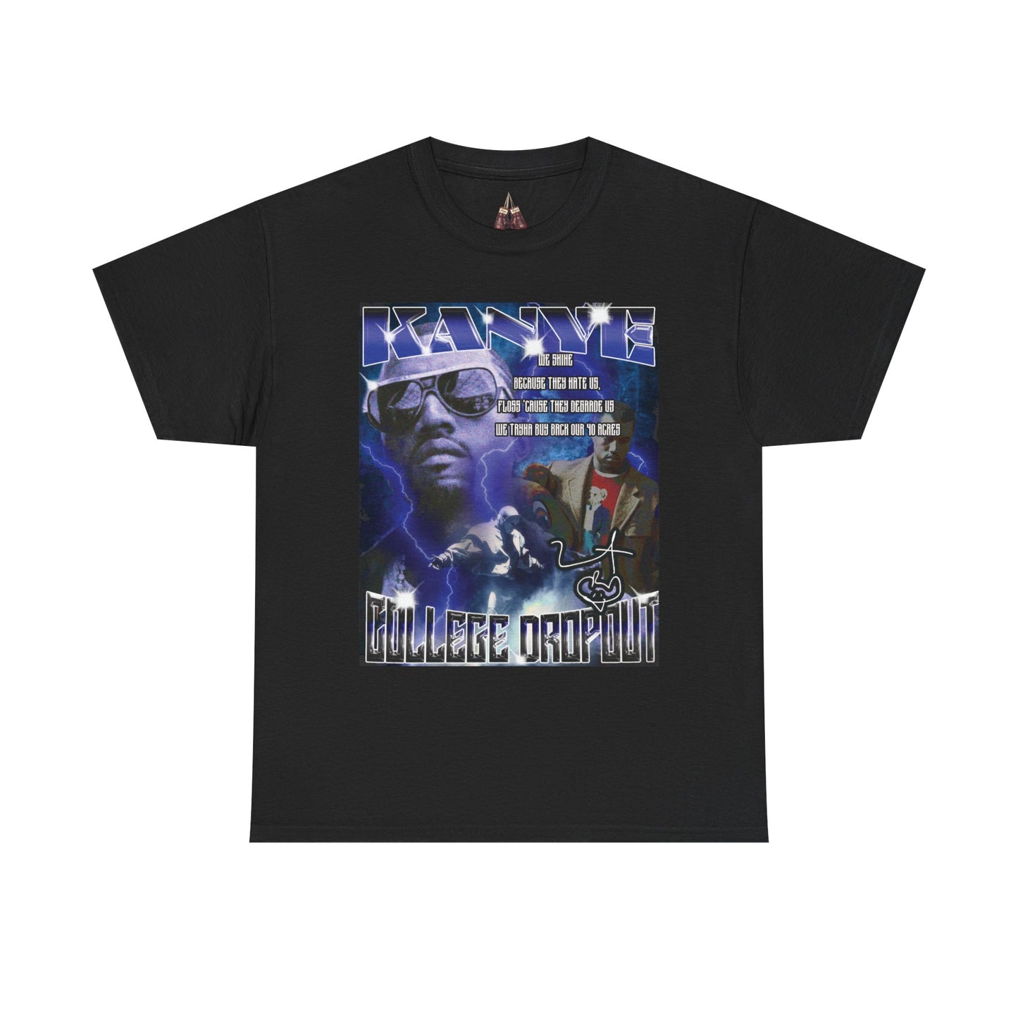 Kanye Vintage Graduation Bear 90s Bootleg Graphic Shirt.