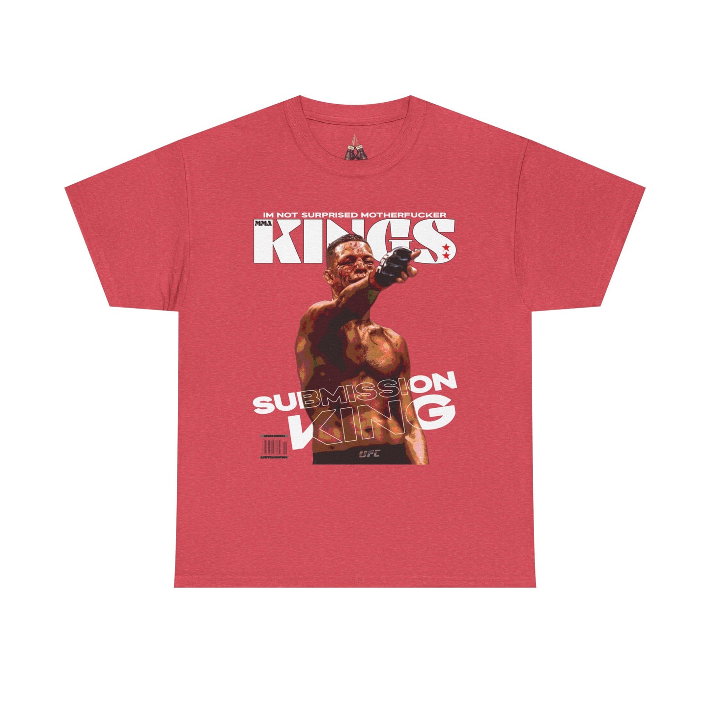 Kings Origin "Submission King" Nate Diaz T-Shirt Immortalize the Moment That Changed UFC History - Kings Origin Apparel