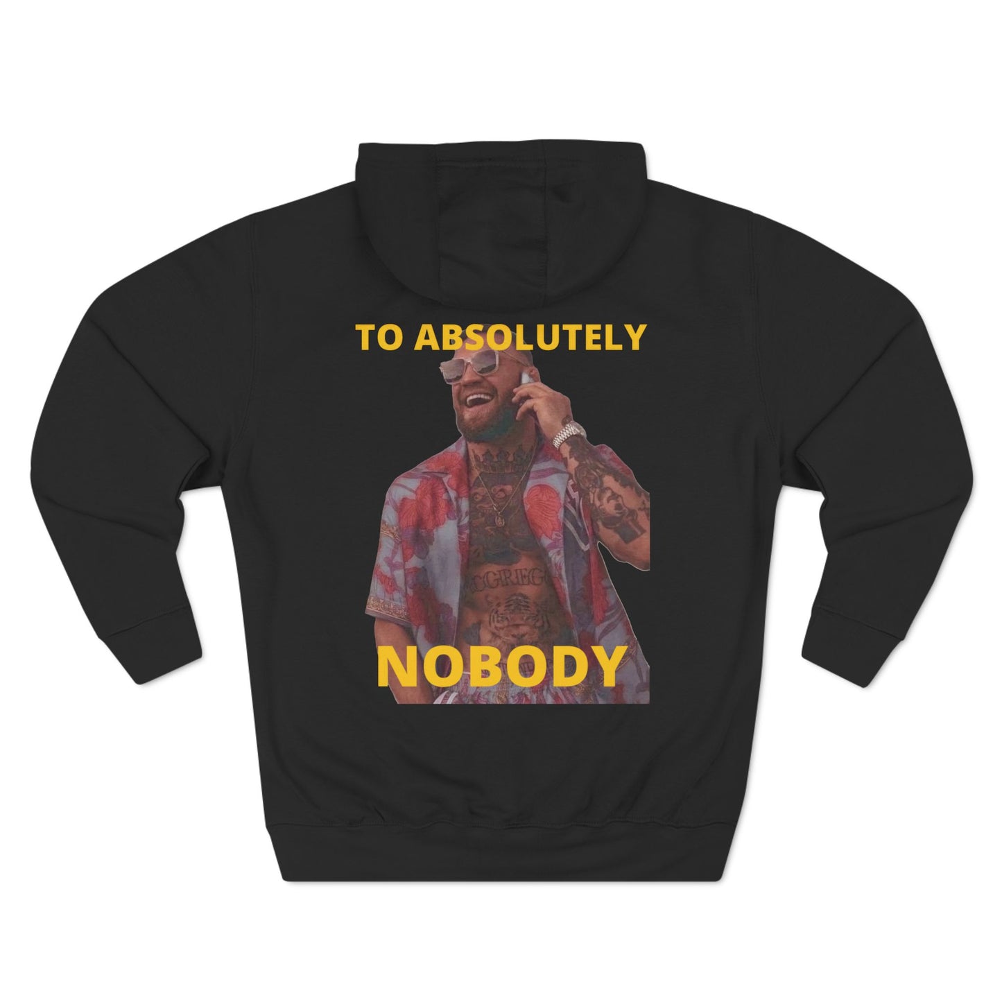 Conor McGregor Apologize- Three-Panel Fleece Hoodie - Kings Origin Apparel