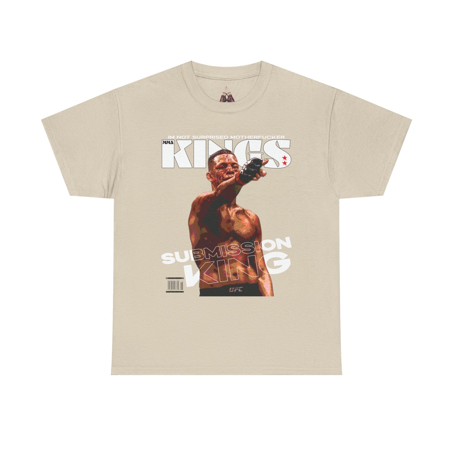 Kings Origin "Submission King" Nate Diaz T-Shirt Immortalize the Moment That Changed UFC History - Kings Origin Apparel