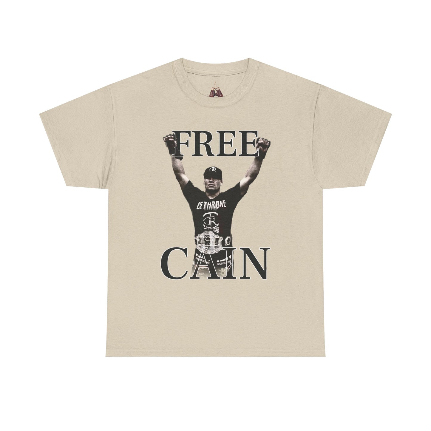 Free Cain V Graphic Tee - Unisex Heavy Cotton Shirt, Casual Wear, Streetwear, Gift for Activists, Statement Tee, Trendy Apparel - Kings Origin Apparel