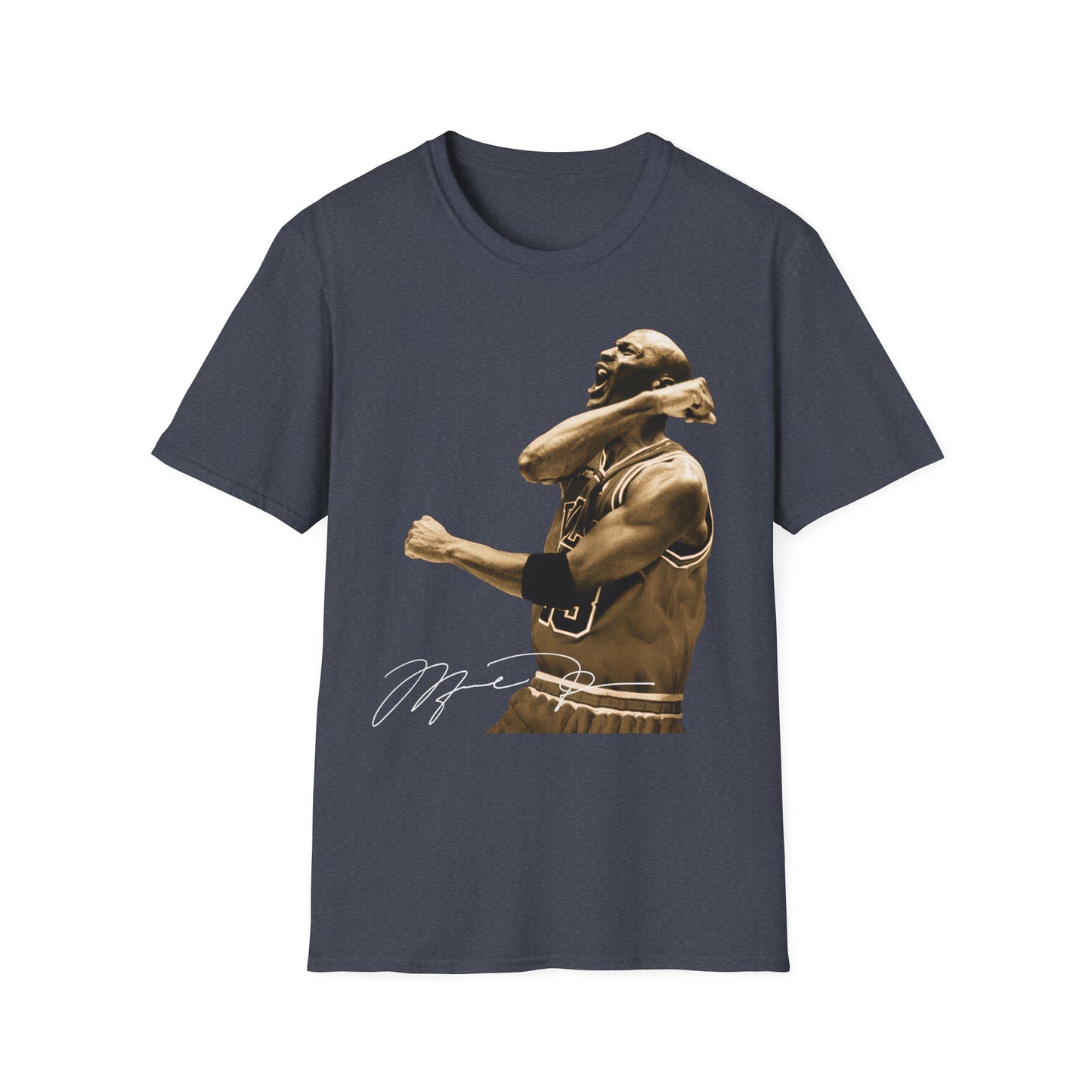 Michael Jordan "Competitive Fire" Unisex Softstyle Cotton Blend T-Shirt - Kings Origin Apparel