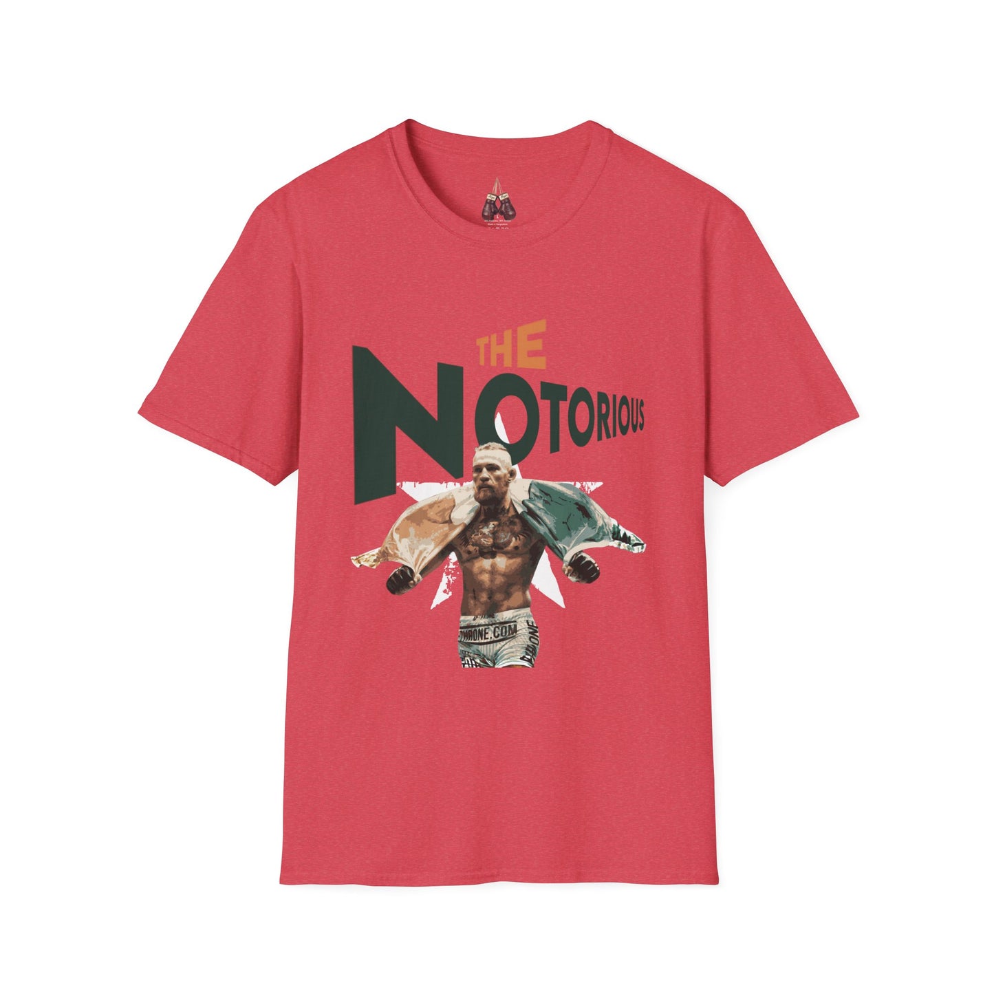 Notorious Conor McGregor MMA Unisex Softstyle T-Shirt, Athletic Wear, Sports Fan Apparel, Gift for Fighters, Casual Graphic Tee - Kings Origin Apparel