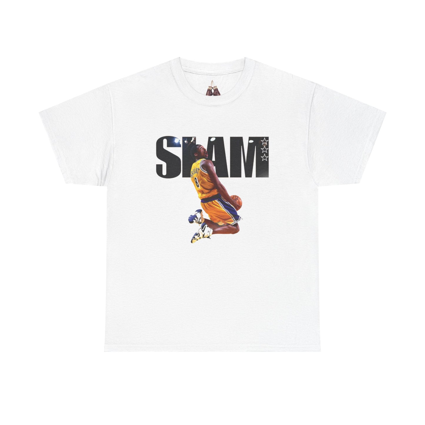 Kobe Unisex Heavyweight Cotton Tee - Basketball Slam Graphic