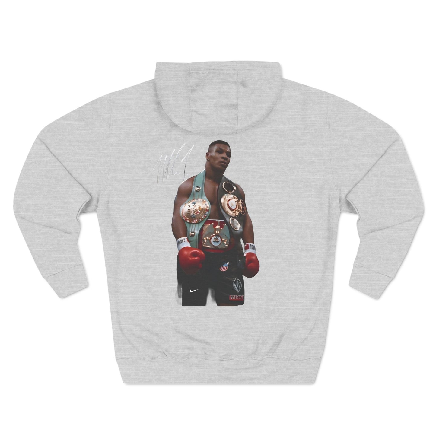 Iron Mike Tyson The Unified King Tyson- Three-Panel Fleece Hoodie - Kings Origin Apparel