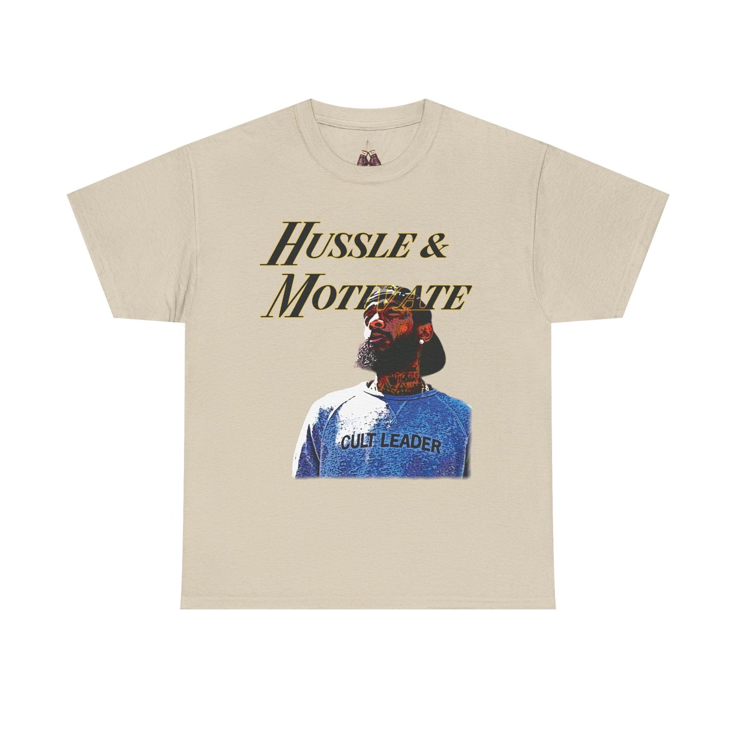 Hussle & Motivate- Unisex Heavy Cotton Tee - Kings Origin Apparel