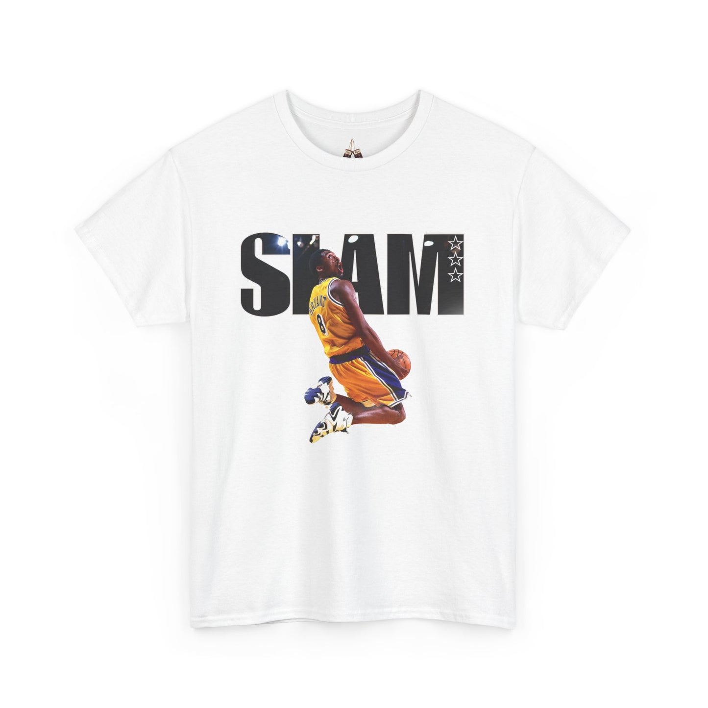 Kobe Unisex Heavyweight Cotton Tee - Basketball Slam Graphic