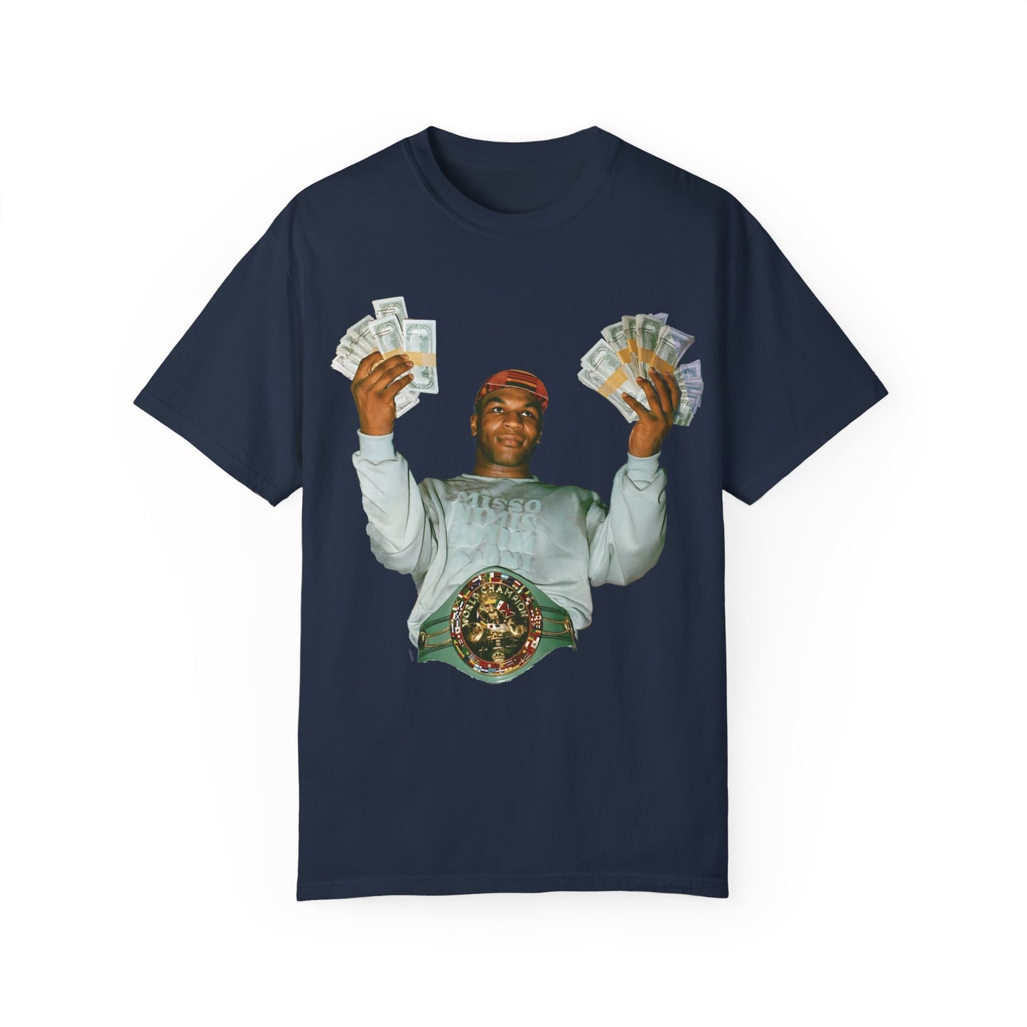 Mike Tyson Money- Unisex Heavyweight Cotton T-shirt - Kings Origin Apparel