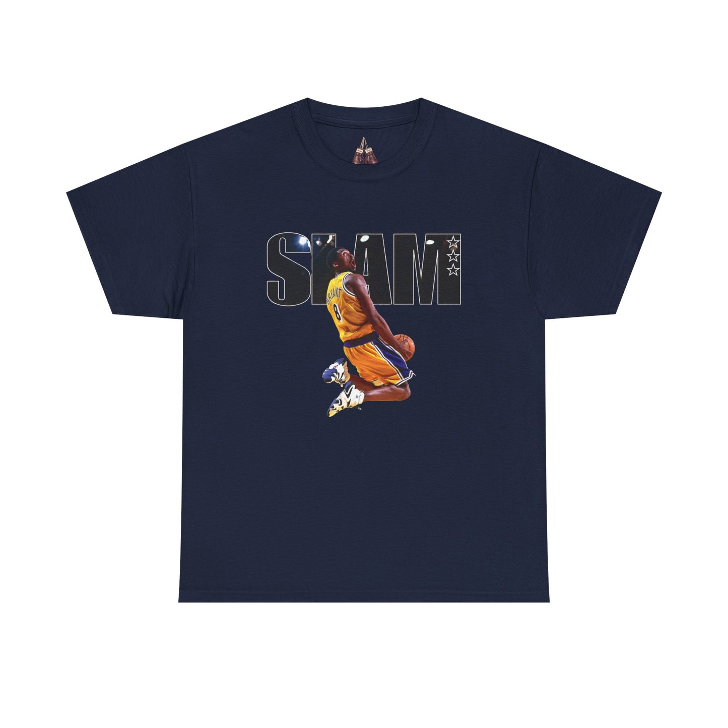 Kobe Unisex Heavyweight Cotton Tee - Basketball Slam Graphic