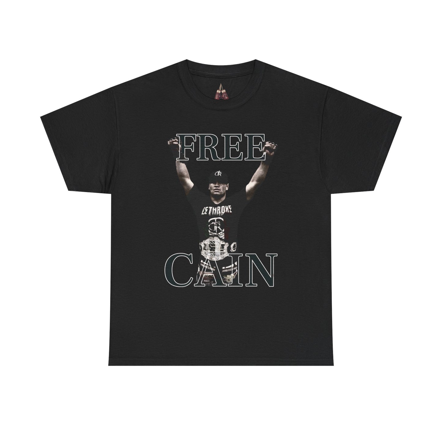 Free Cain V Graphic Tee - Unisex Heavy Cotton Shirt, Casual Wear, Streetwear, Gift for Activists, Statement Tee, Trendy Apparel - Kings Origin Apparel