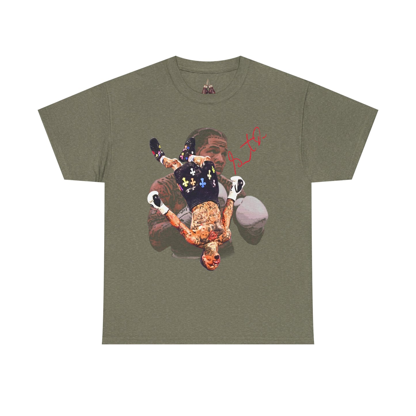Gervonta Tank Davis Boxing Graphic Tee with Bold Design - Unisex Heavyweight Cotton T-shirt - Kings Origin Apparel