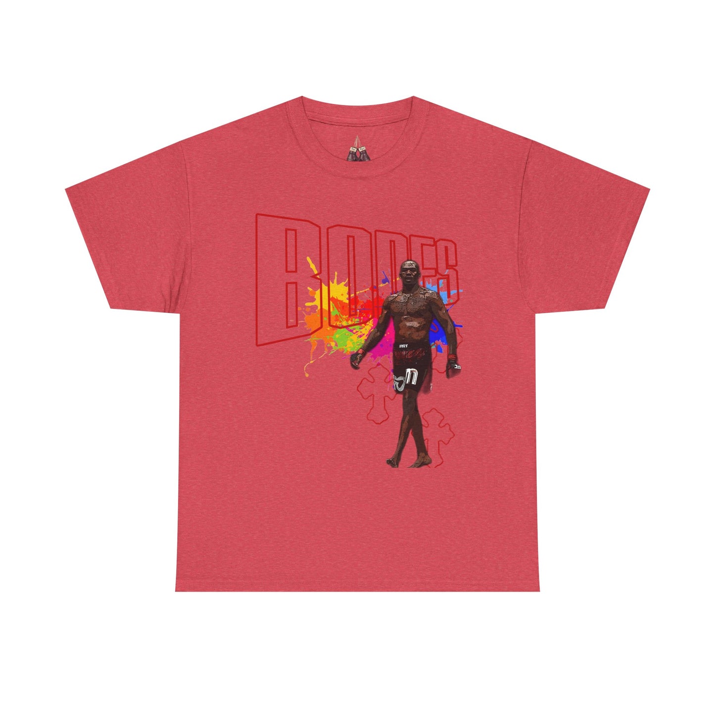 Jon Bones Jones Unisex Heavyweight Cotton Tee - Artist Graphic Tee - Kings Origin Apparel