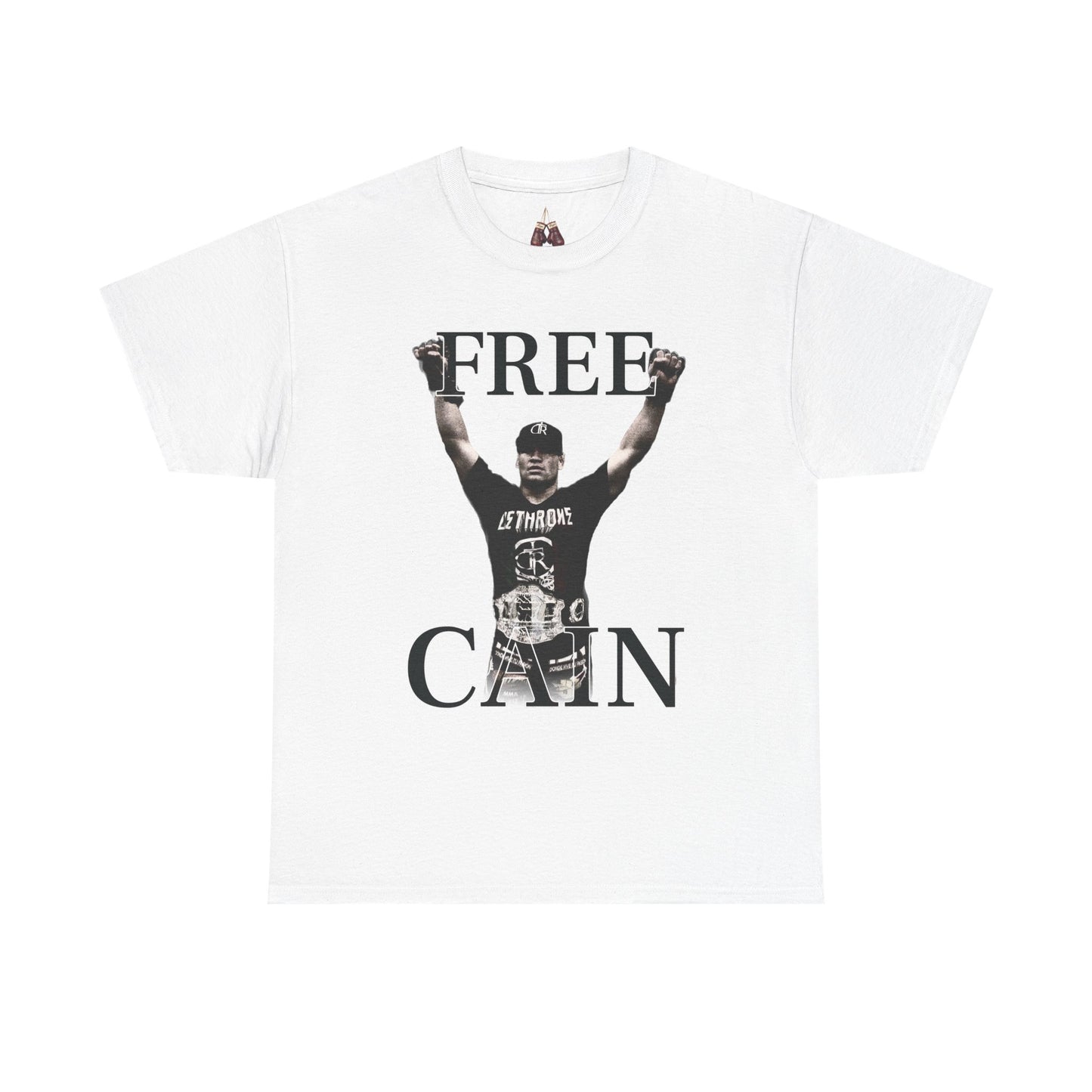 Free Cain V Graphic Tee - Unisex Heavy Cotton Shirt, Casual Wear, Streetwear, Gift for Activists, Statement Tee, Trendy Apparel - Kings Origin Apparel