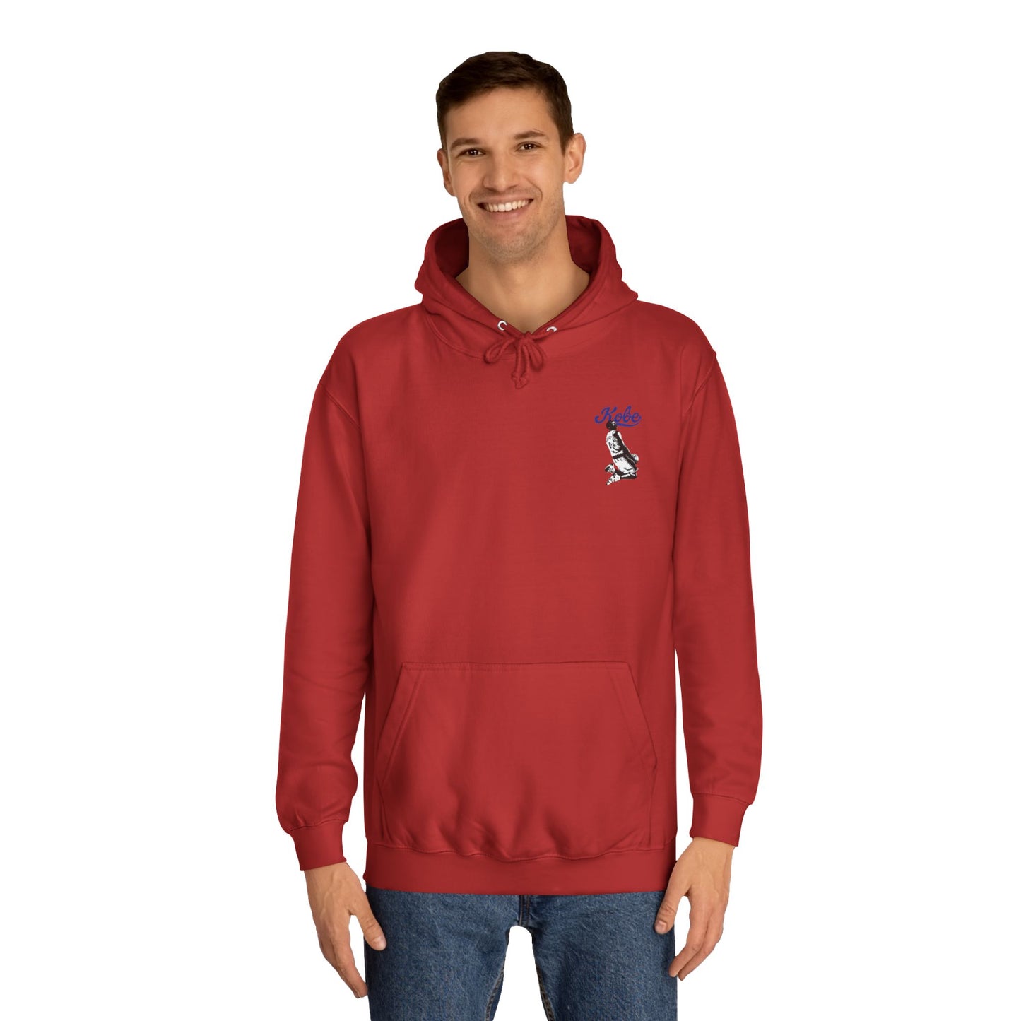 Kobe Bryant Unisex College Hoodie - Comfy Athletic Wear, Fashionable Gift for Sports Lovers, Casual Streetwear for College, Great for Game - Kings Origin Apparel