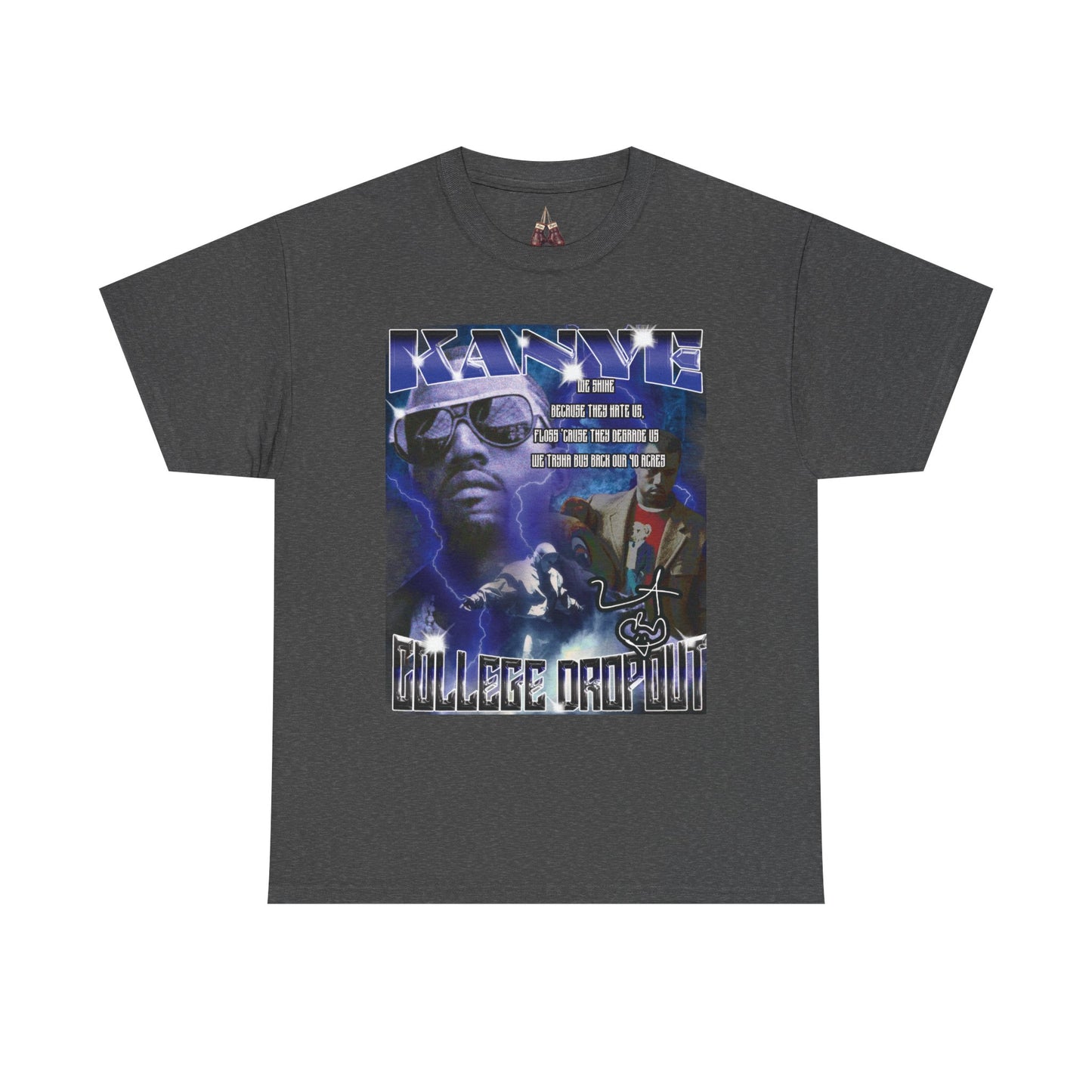 Kanye Vintage Graduation Bear 90s Bootleg Graphic Shirt.