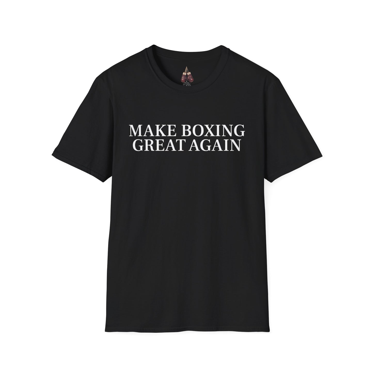 Make Boxing Great Enthusiast T-Shirt | Make Boxing Great Again Tee, Sports Shirt, Gym Top, Gift for Boxers, Boxing Fan Apparel - Kings Origin Apparel