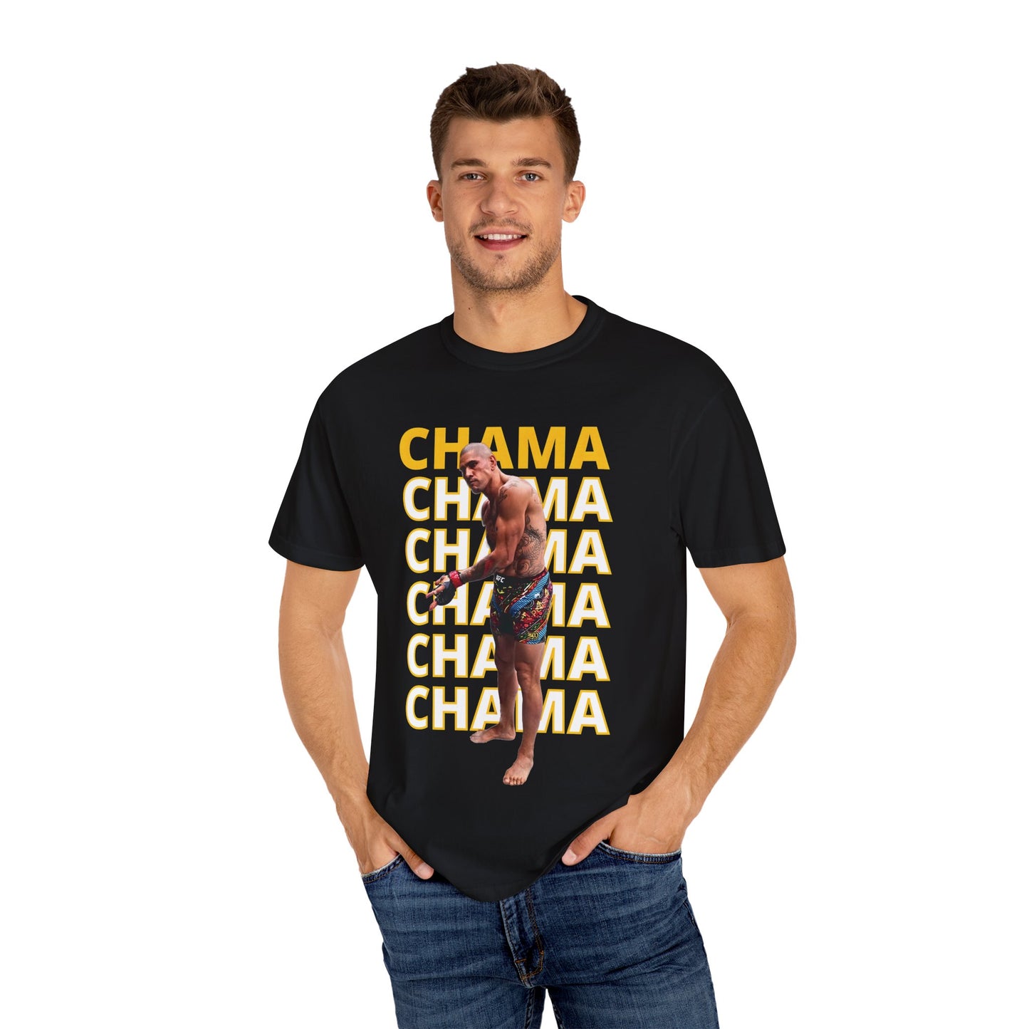 Alex Pereira "Chama" Unisex Heavyweight T-shirt - Kings Origin Apparel