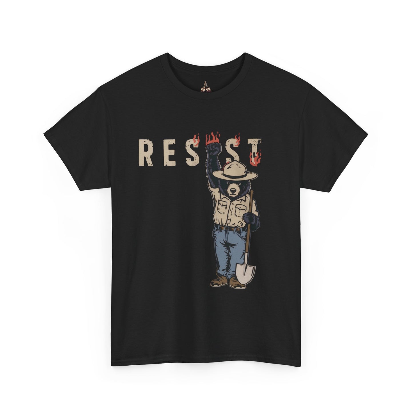 Bear Resist Shirt, Smokey The Resist Bear Nation Park T-shirt