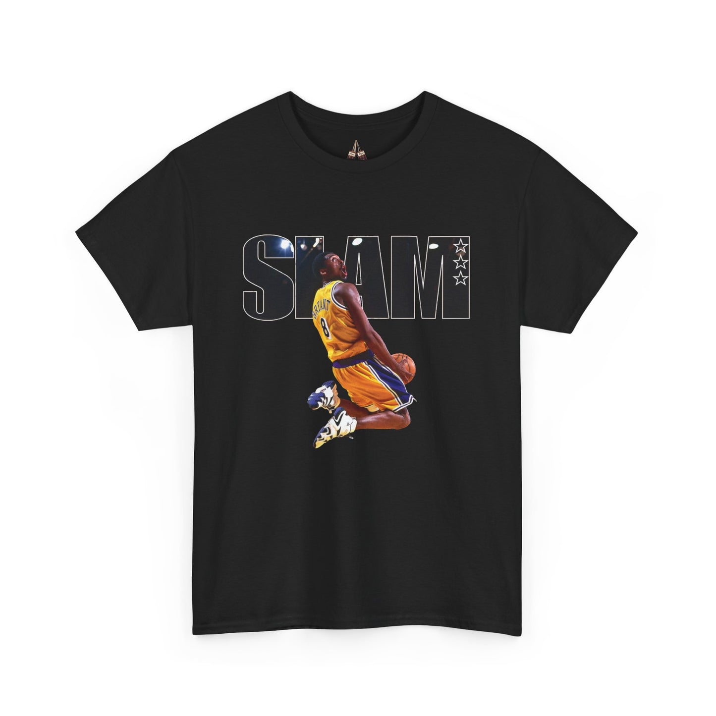 Kobe Unisex Heavyweight Cotton Tee - Basketball Slam Graphic