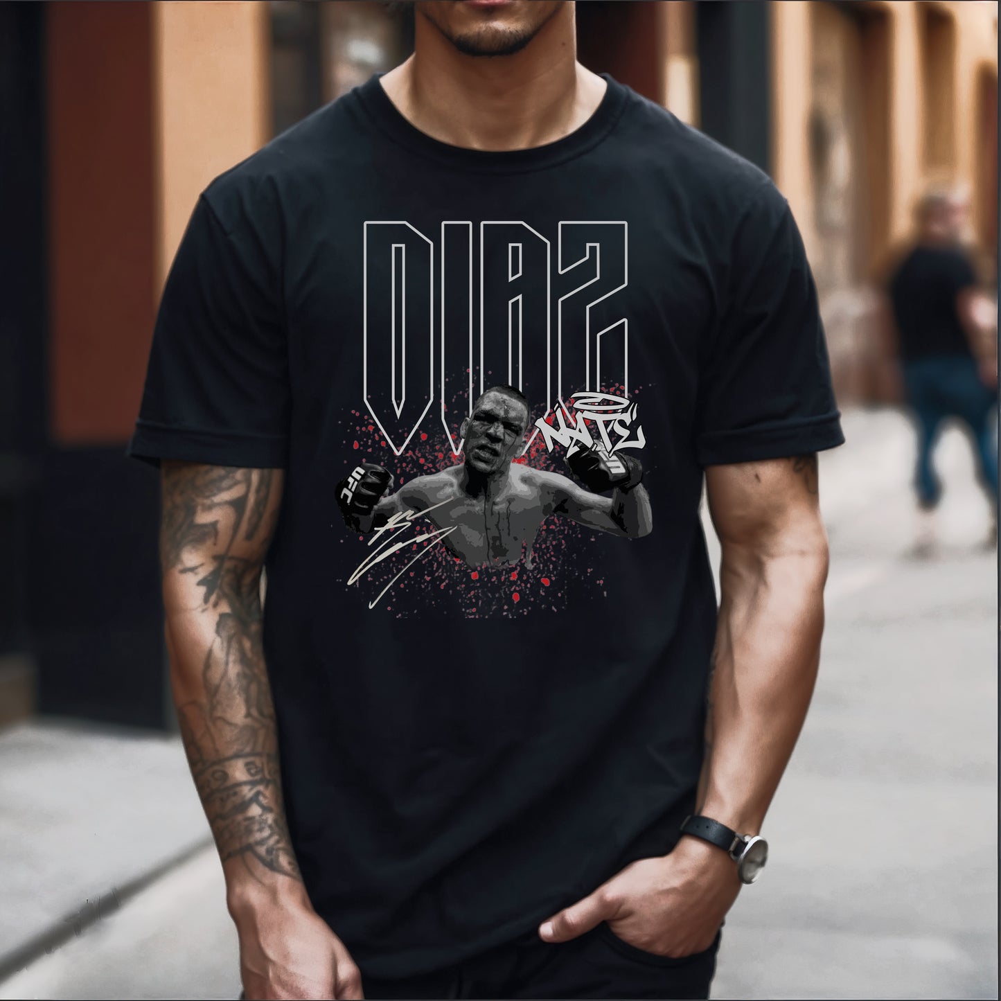 Nate Diaz Victory Unisex Heavyweight UFC Tee