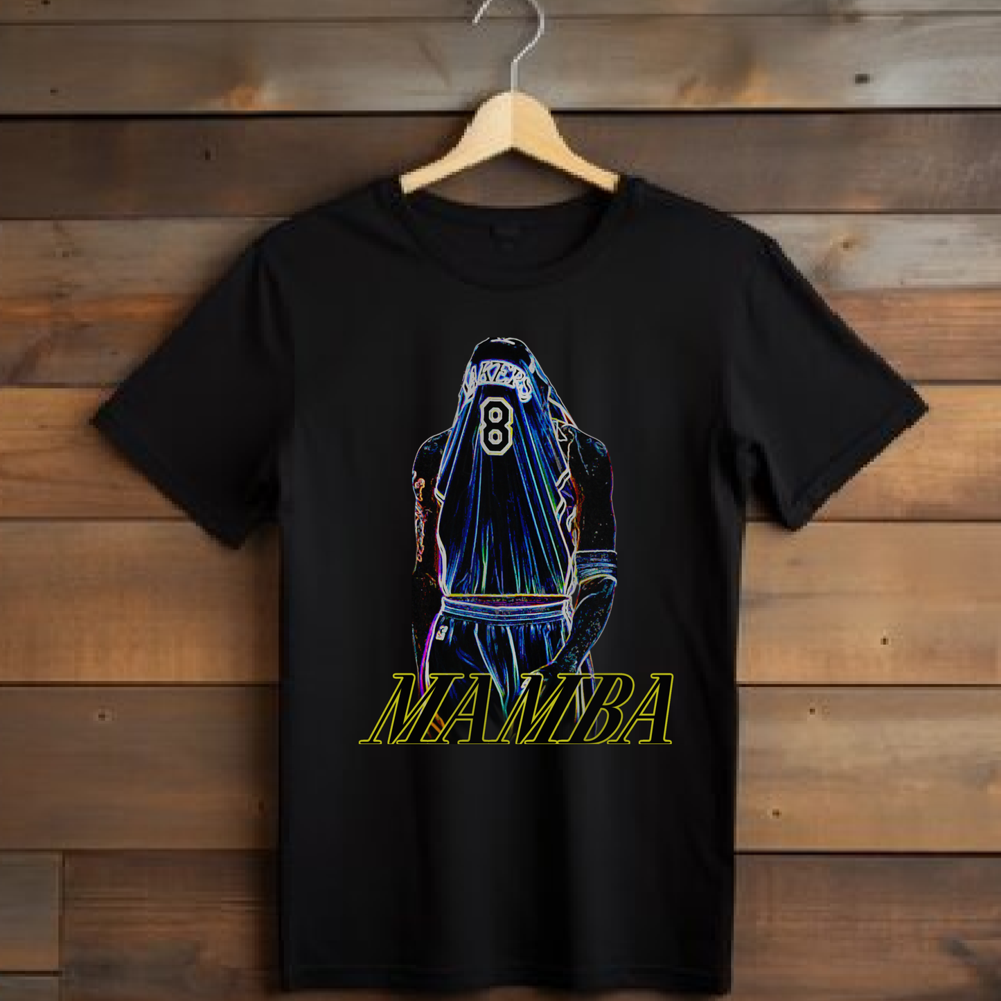 Mamba Neon- Unisex Heavy Cotton Tee - Kings Origin Apparel