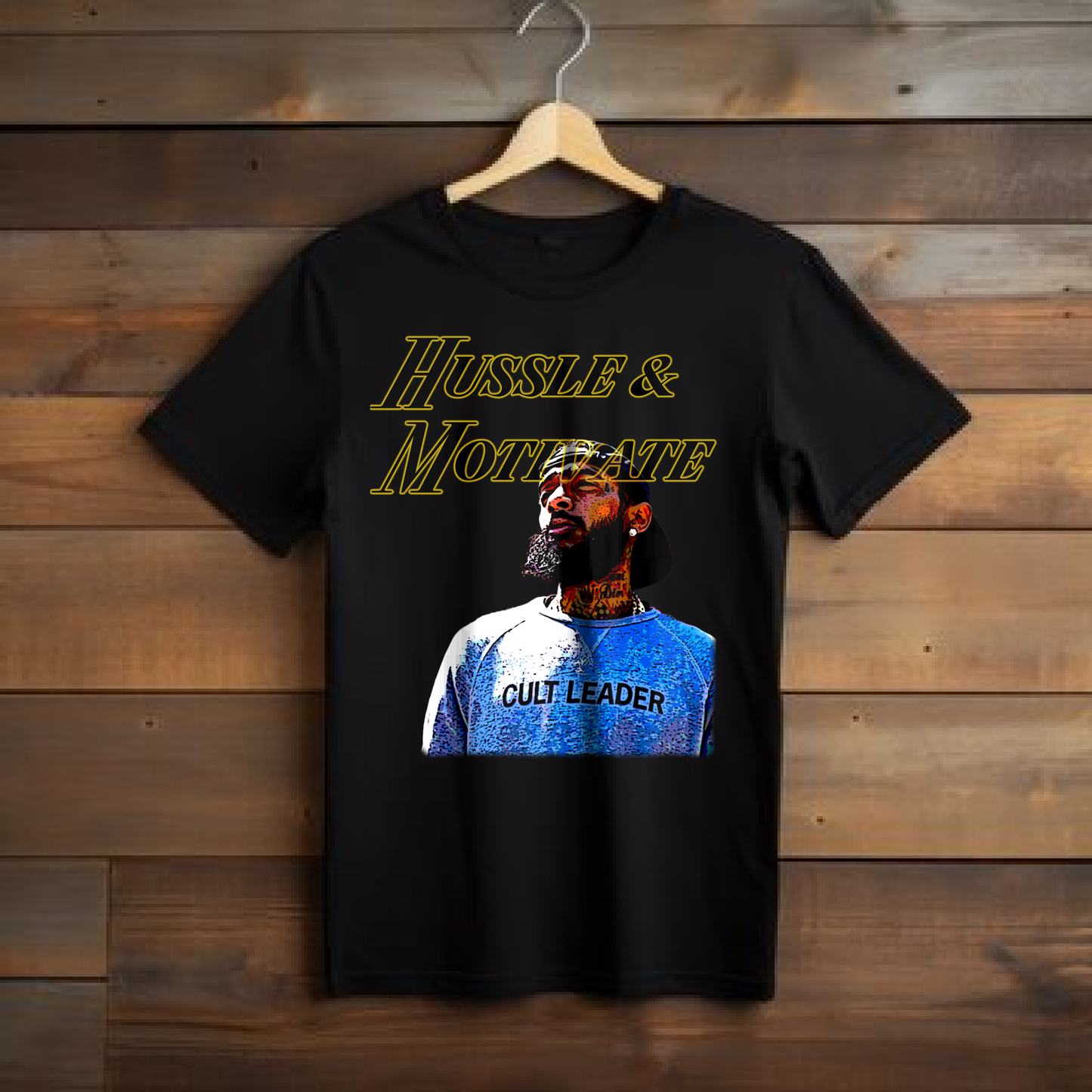 Hussle & Motivate- Unisex Heavy Cotton Tee - Kings Origin Apparel
