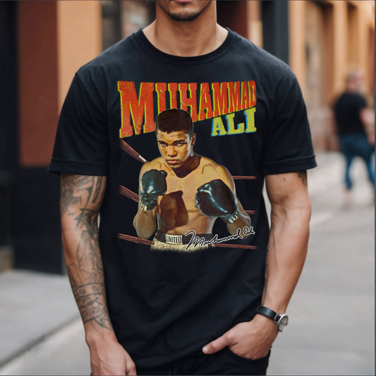 Muhammad Ali Bootleg Cassius Clay Boxing Legend - Kings Origin Apparel