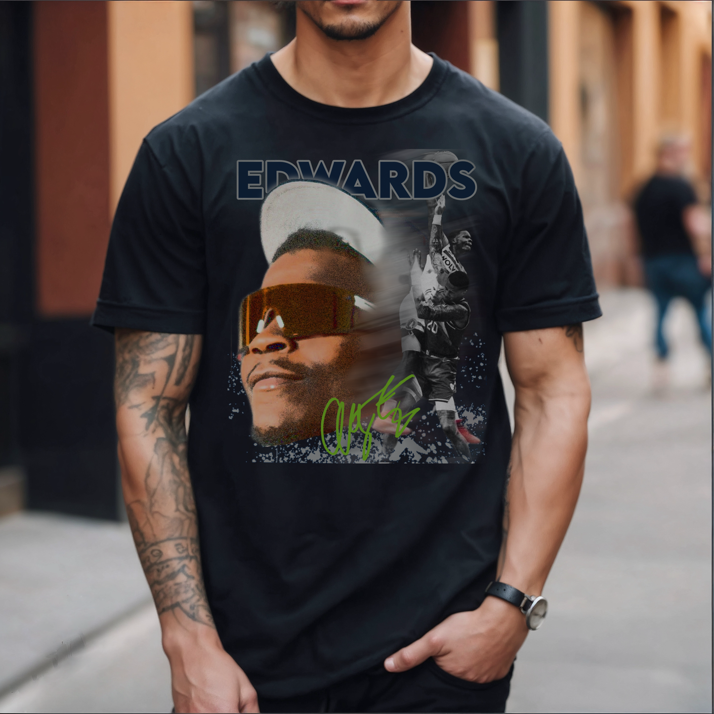 Vintage Anthony Edwards Shirt Design, Minnesota Timberwolves Game Day Tee, Anthony Edwards Fans T-Shirt, Ant Man Shirt, Custom Design NBA - Kings Origin Apparel