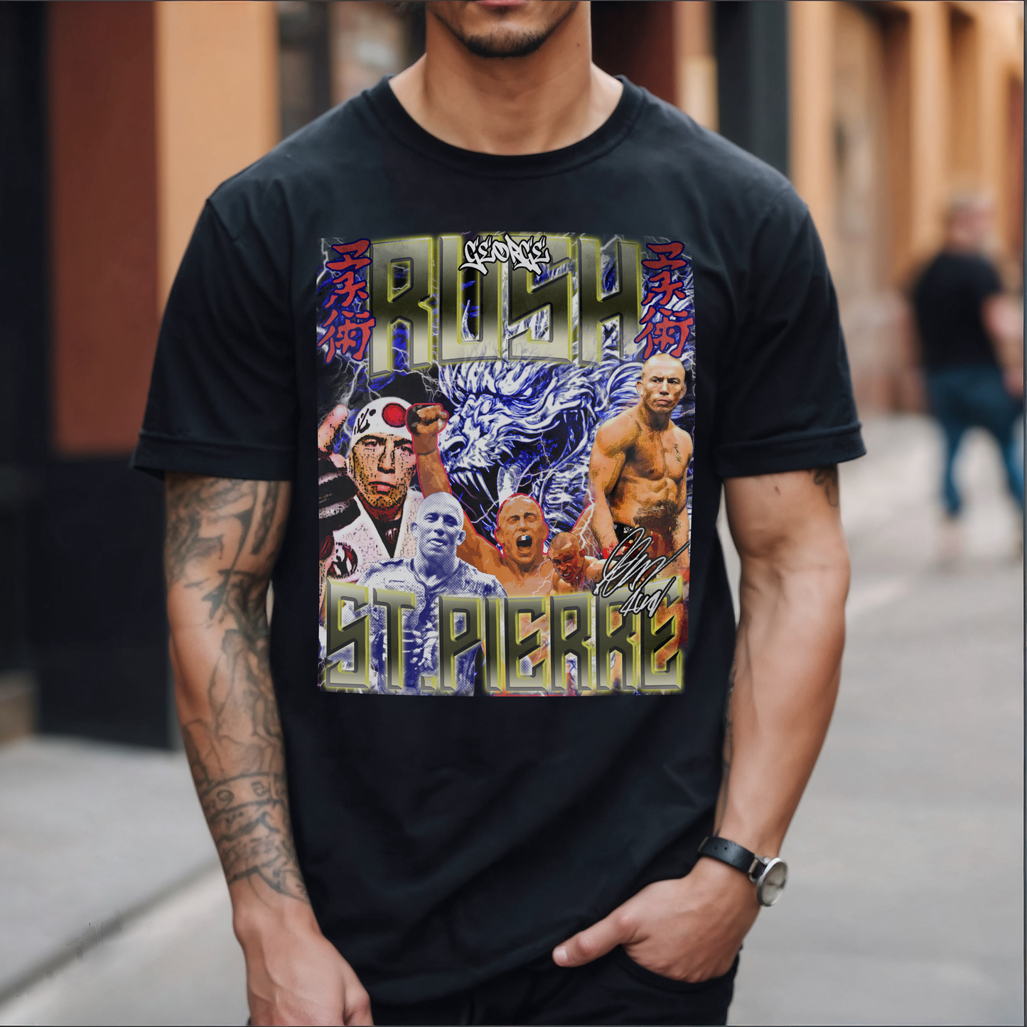 George St. Pierre MMA UFC Shirt