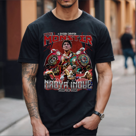Naoya Inoue, Boxing shirt, Classic 90s Graphic Tee, Unisex, Naoya Inoue Vintage - Kings Origin Apparel