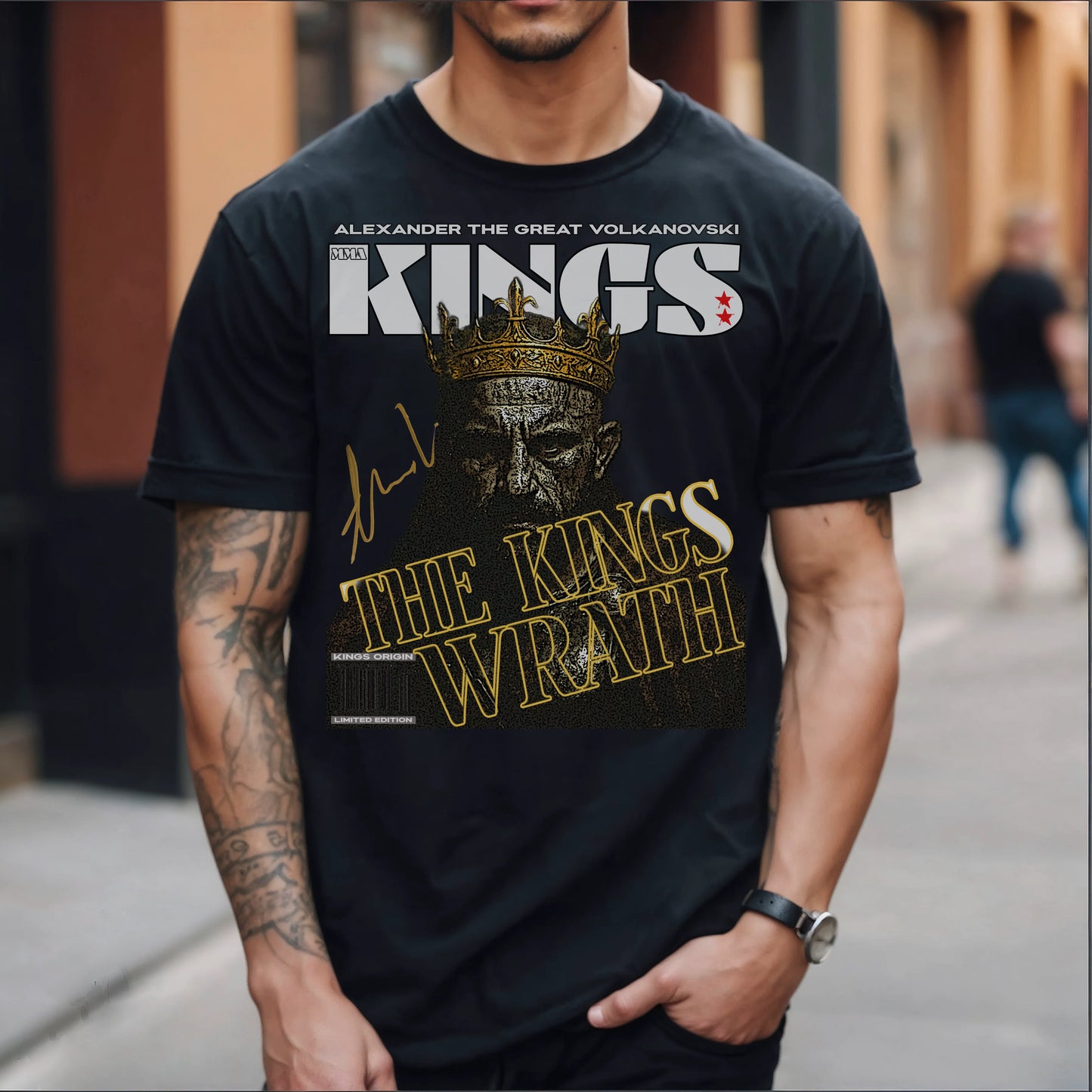 Alexander Volkanovski Graphic Tee for Fighters Streetwear Gift for UFC Fans, - T-Shirt