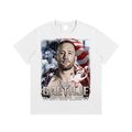 Justin Gaethje White Heavyweight MMA Tee