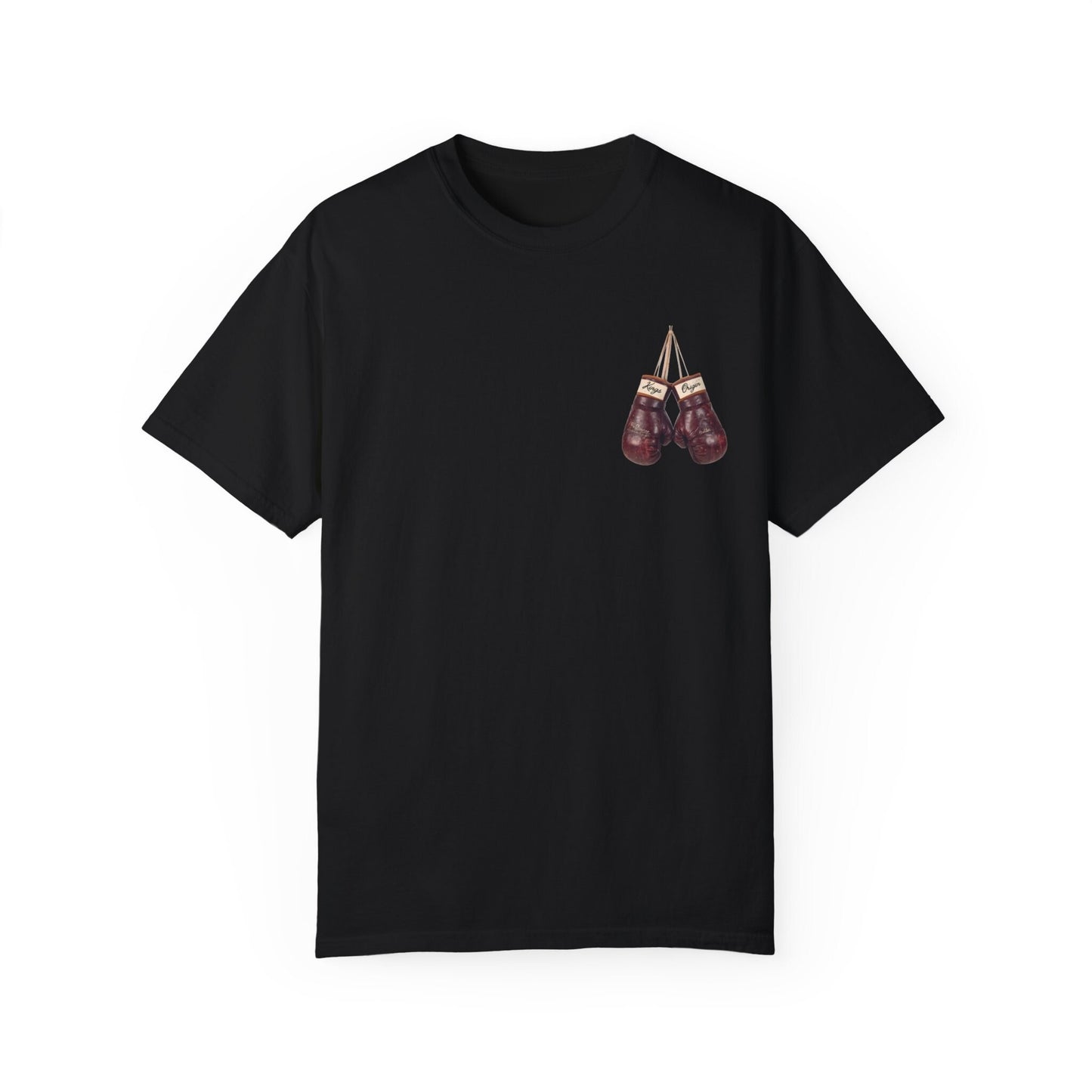 Vintage Boxing Anime front Shirt: Retro Manga graphic tee, Sport 90s Anime Lovers, Boxing GYM Animation t-shirt, Graphic Anime Unisex Shirt - Kings Origin Apparel
