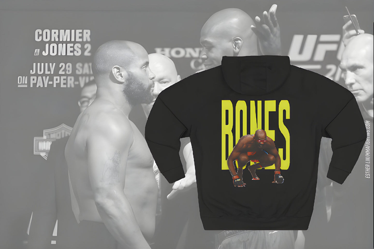 Jon "Bones" Jones Premium Hoodie - Kings Origin Apparel