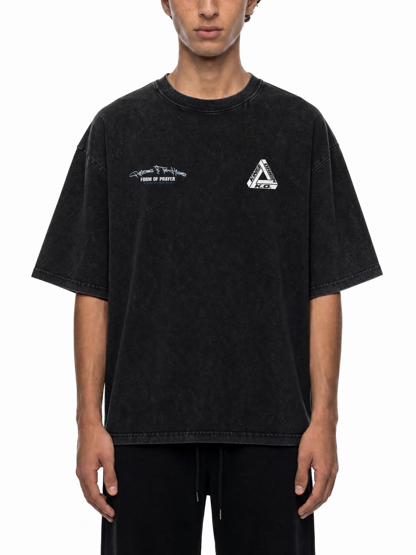 Snow Washed Oversized Cotton T-Shirt - Kings Origin Apparel