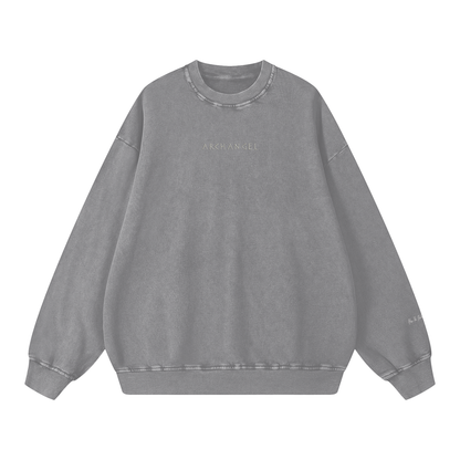 Chase Archangel Archangelo Snow Washed Oversized Sweatshirt