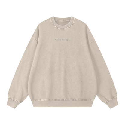 Chase Archangel Archangelo Snow Washed Oversized Sweatshirt
