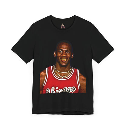 Michael Jordan All The Gold- Unisex Jersey Short Sleeve Lightweight Cotton Tee