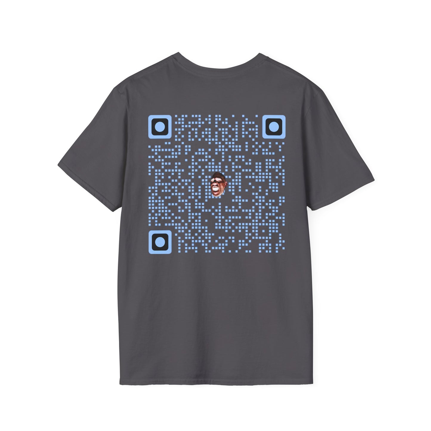 Celebrity Fuck You Trendy Unisex Softstyle T-Shirt with QR Code