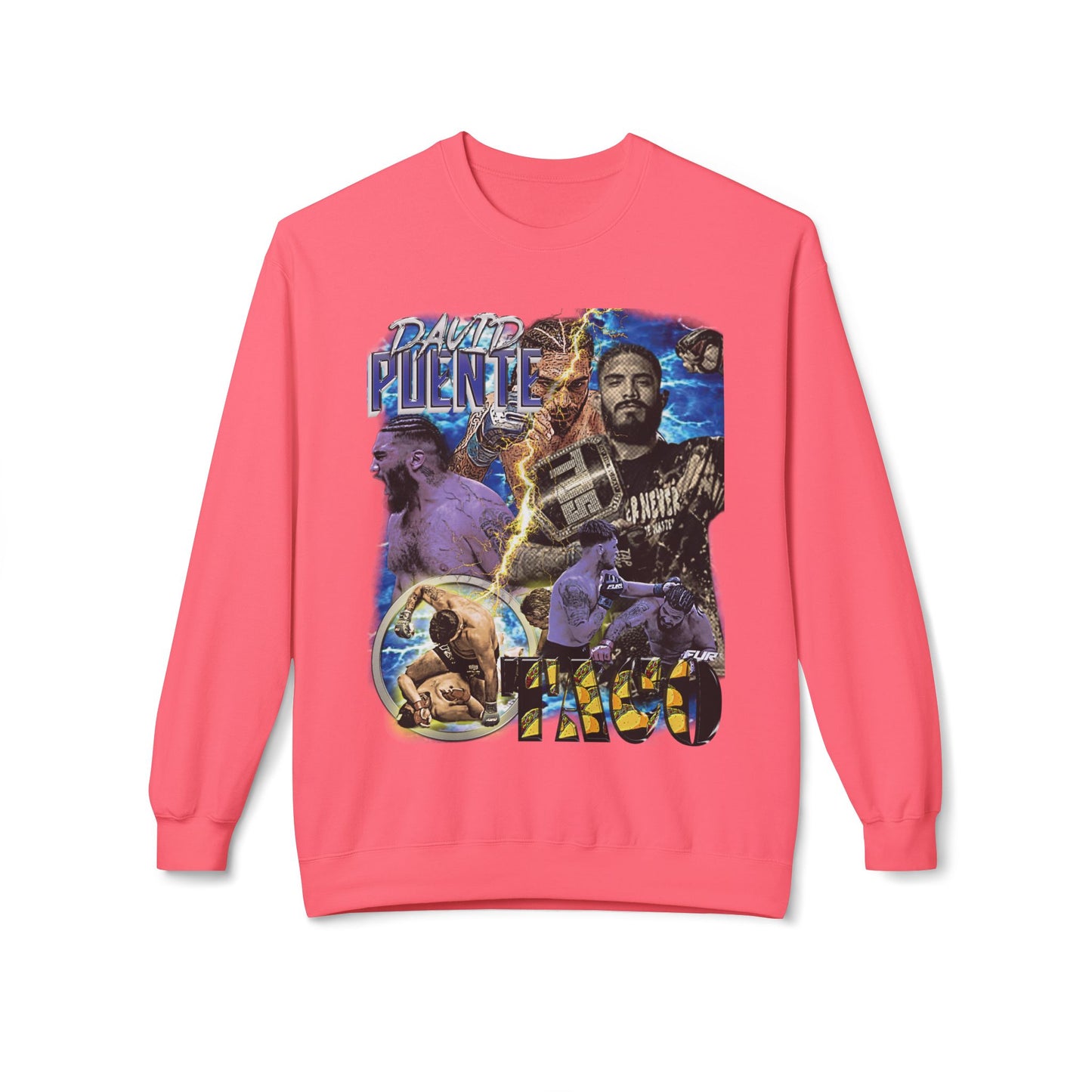 David "Taco" Puente Bootleg MMA Crewneck