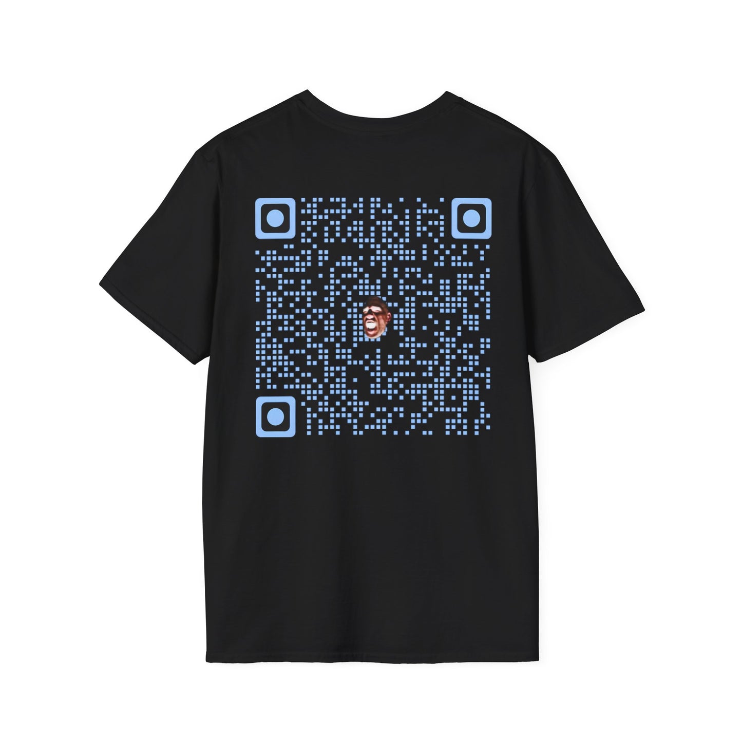 Celebrity Fuck You Trendy Unisex Softstyle T-Shirt with QR Code